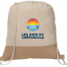 Sac à dos avec cordon de serrage item