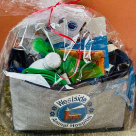 Pampered Pup Basket from Westside Animal Hospital item