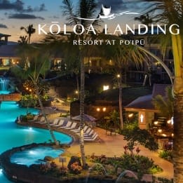 1 Night Stay in a Deluxe Studio at Koloa Landing item
