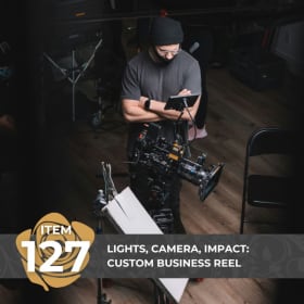 127 Lights, Camera, Impact: Custom Business Reel item