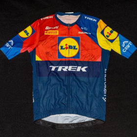 Maillot signé par l'équipe LIDL-TREK item