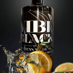 One bottle VIBE Black Vodka item