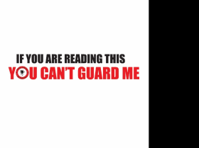 TJ SHORT SLEEVE T-SHIRT - YOU CAN'T GUARD ME item
