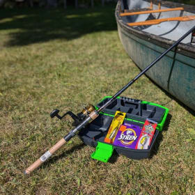 Fishing Rod, Tackle & Box item