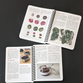 Encre et pulpes d'hémérocalles. Précis de recherche item