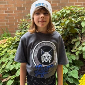 Youth T-shirt (hesthered gray) item