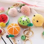 Knit Keychain item
