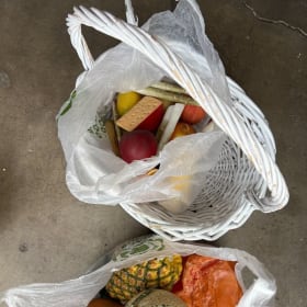 Fake Fruit & Basket item