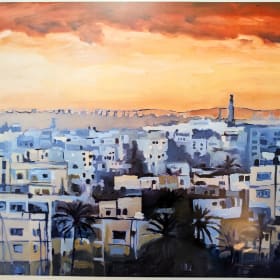 “Gaza City Morning” item