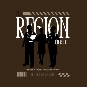 Dark Brown Region III T-shirt item