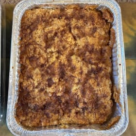 Large Peach Cobbler Dump Cake item