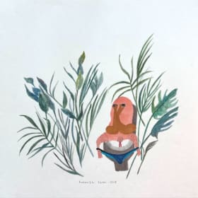 "Blue Underwear" by Forough Zarei item