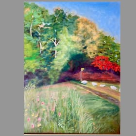 Raleigh Greenway Art by Caroline Russell item