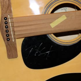Blake Shelton Autographed Guitar + $100 Bojangles Gift Card item