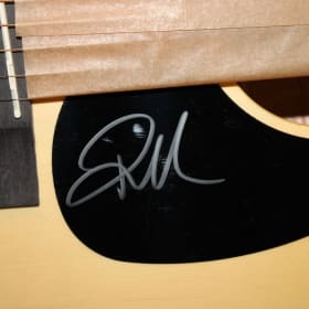 Parker McCollum Autographed Guitar +$100 Bojangles Gift Card item