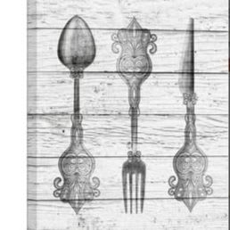 BRAND NEW! RnnJoile Rustic Dining Room Wall Decor Spoon Fork item