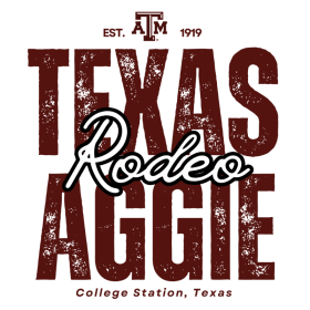 Tshirt Small - Graphic Texas Aggie Rodeo item