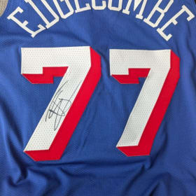 VJ Edgecombe Signed Jersey item