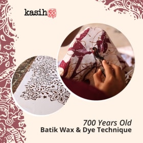 Batik Bandana Bundle by Kasih Co-op (2 Bandanas) item