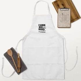 Library Lover Bundle (Apron, Sticker, & Tote) item