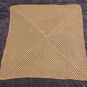 Yellow Baby Afghan item
