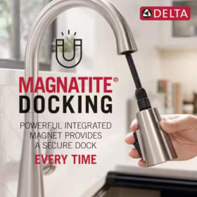 Delta Coranto Touchless Faucet-$740 Value item