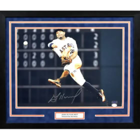 Signed Astros Jose Altuve Framed Photo item
