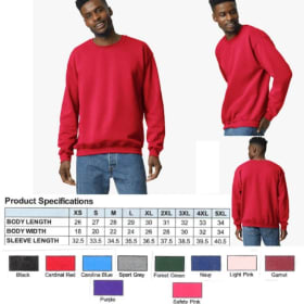 Gildan Adult Crewneck Sweatshirt item