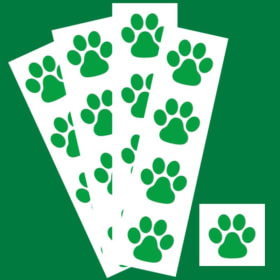 Panther Paw Temporary Tattoo item