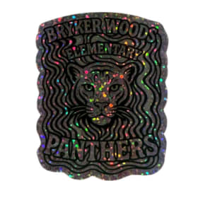 Cosmic Panther Glitter Sticker item