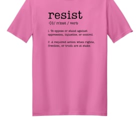 023 Resist Definition(black) T-Shirt, 2XL-5XL item