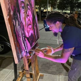 Art in Motion - Live Painting of Artsplosure Fundraiser item