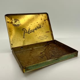 Player's Navy Cut-Medium Cigarettes Tin item