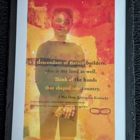 I Was Here “Nation Builder” Ancestor Portrait — Framed item