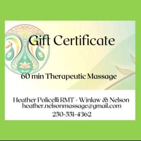 60 Minute Massage item
