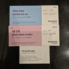 Panago Coupon Bundle item