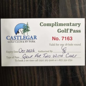 18 holes of golf for two! item