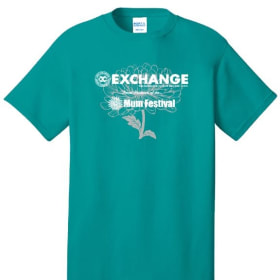 PC54 Port & Company Core Cotton Tee - Teal, Small item