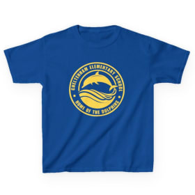 Youth Small Blue CES Circle Logo Tee Shirt item
