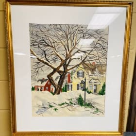 Hand painted Watercolor Painting item