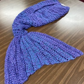 Mermaid Blanket - Purple item