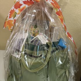 Golfing "fore" Girls Gift Basket item