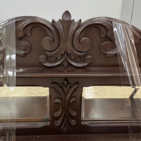 2-level shelf mirror item