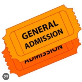 general admission item