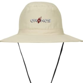 Chapeau à large bord beige - logo Oronos brodé item