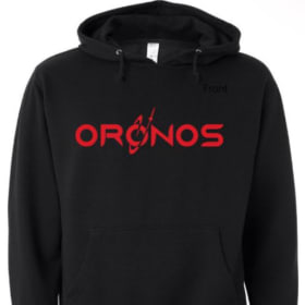 Hoodie (noir) - Logo Oronos imprimé item