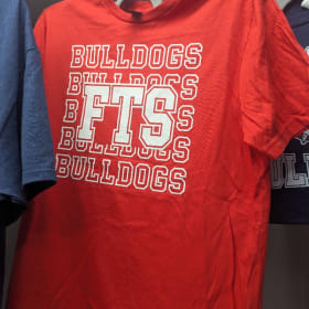 Short Sleeve FTS Bulldogs - Glitter shirt item