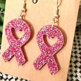 Aretes de Cinta Rosa item