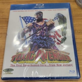 THE TOXIC AVENGER (1984) BLU RAY NEW UNOPENED NOT SIGNED item