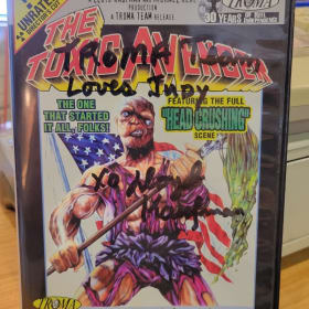 THE TOXIC AVENGER (1984) DVD SIGNED BY LLOYD KAUFMAN item